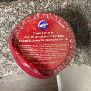 Wilton Festive Red Cookie Cutter Set